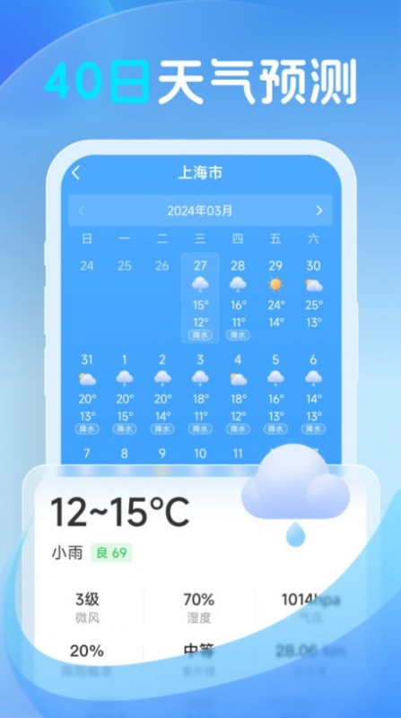 鴻風天氣app手機版v1.0.0截圖0